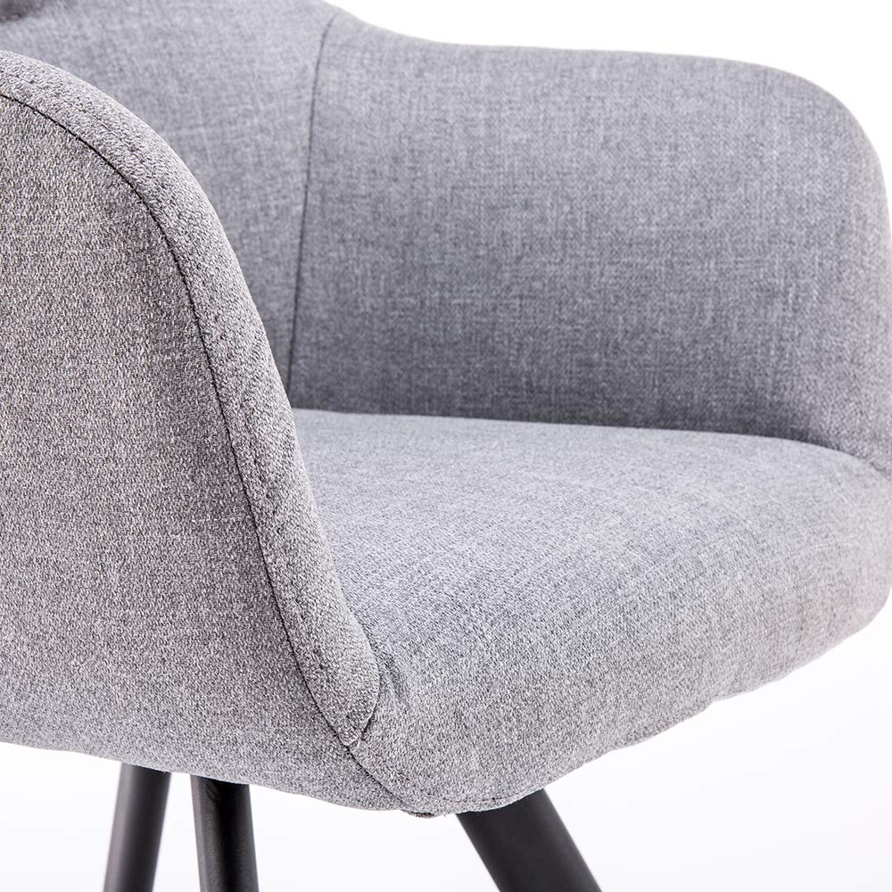 Movia Elbe Designer Stuhl hellgrau